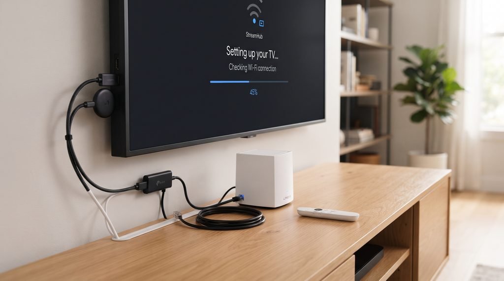 Apollo Group TV install hardware and player setup