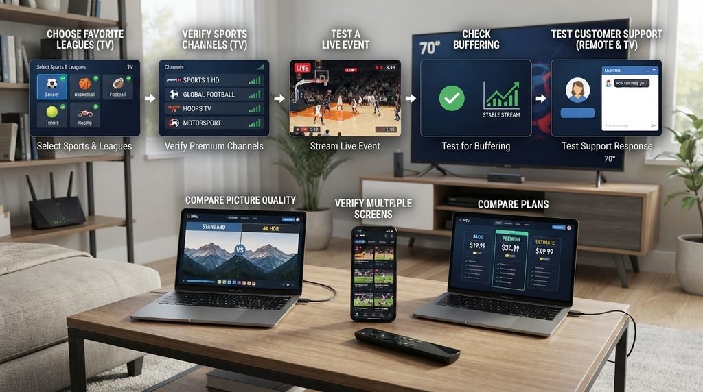 Best IPTV Provider for Sports