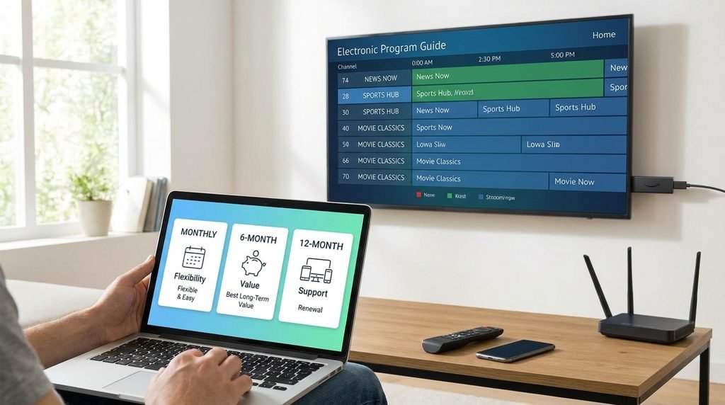 IPTV Subscription 12 Months