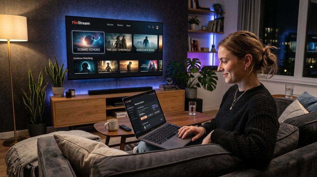 Managing subscription details connected with the Apollo Group TV client portal