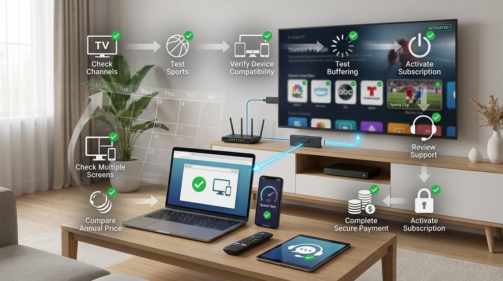 IPTV Subscription 12 Months