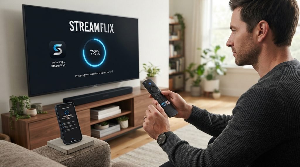 Installing a compatible player during an Apollo Group TV install