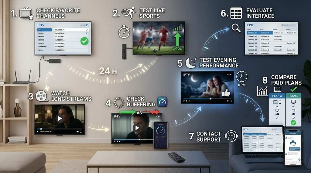 IPTV Free Trial 24 Hours
