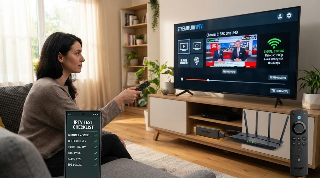 Apollo Group TV free trial device and network test