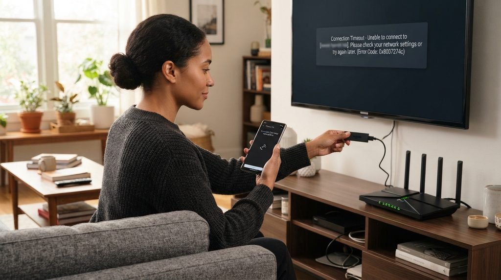 Apollo Group TV Connection Timeout