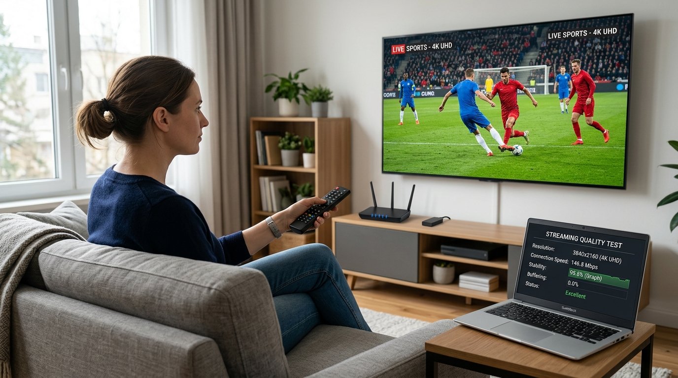 Reliable IPTV Service 4K