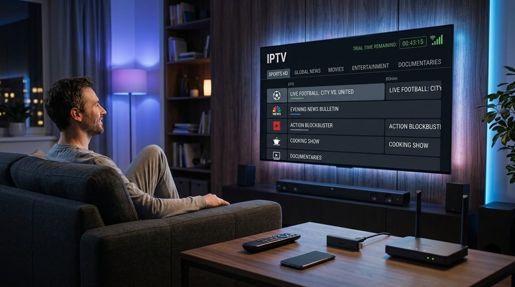 IPTV Free Trial 24 Hours